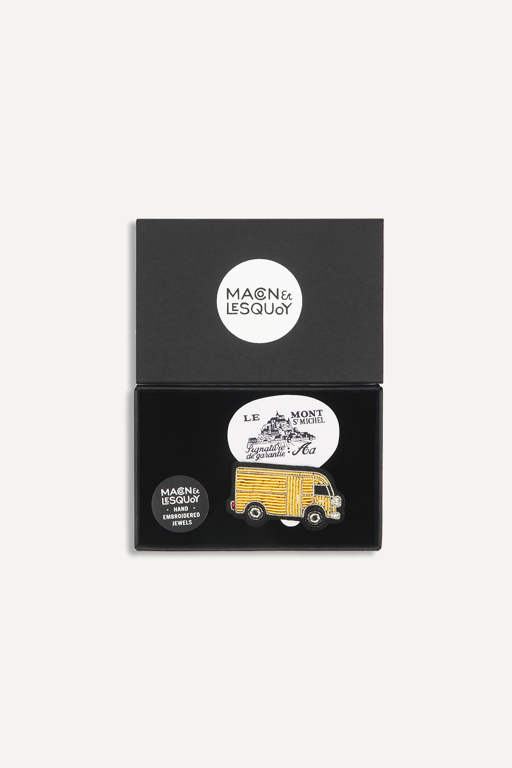 Broche Estafette Le Mont Saint Michel x Macon &amp; Lesquoy | Le Mont Saint Michel