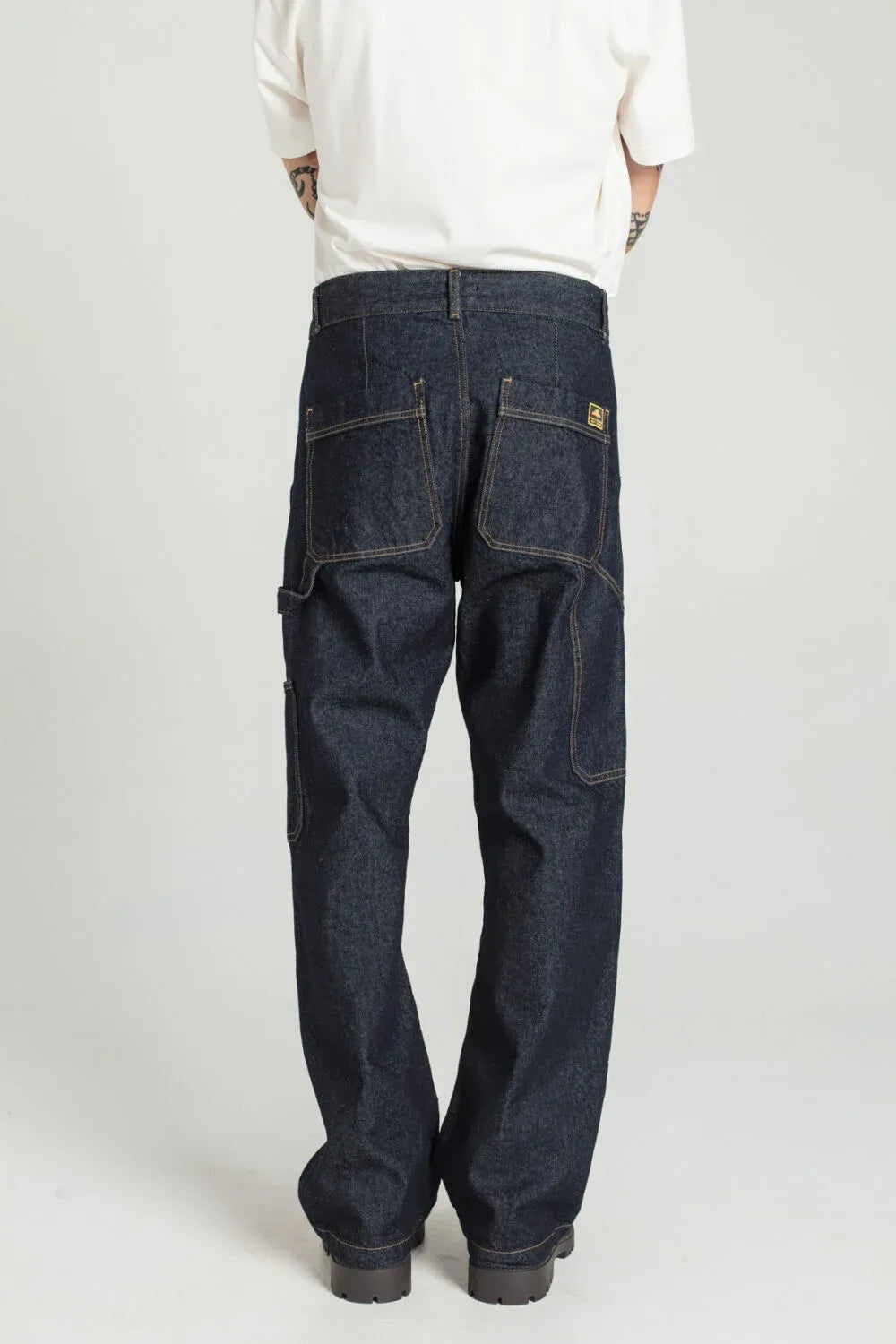 Pageas - Pantalon en denim style carpenter | Le Mont Saint Michel