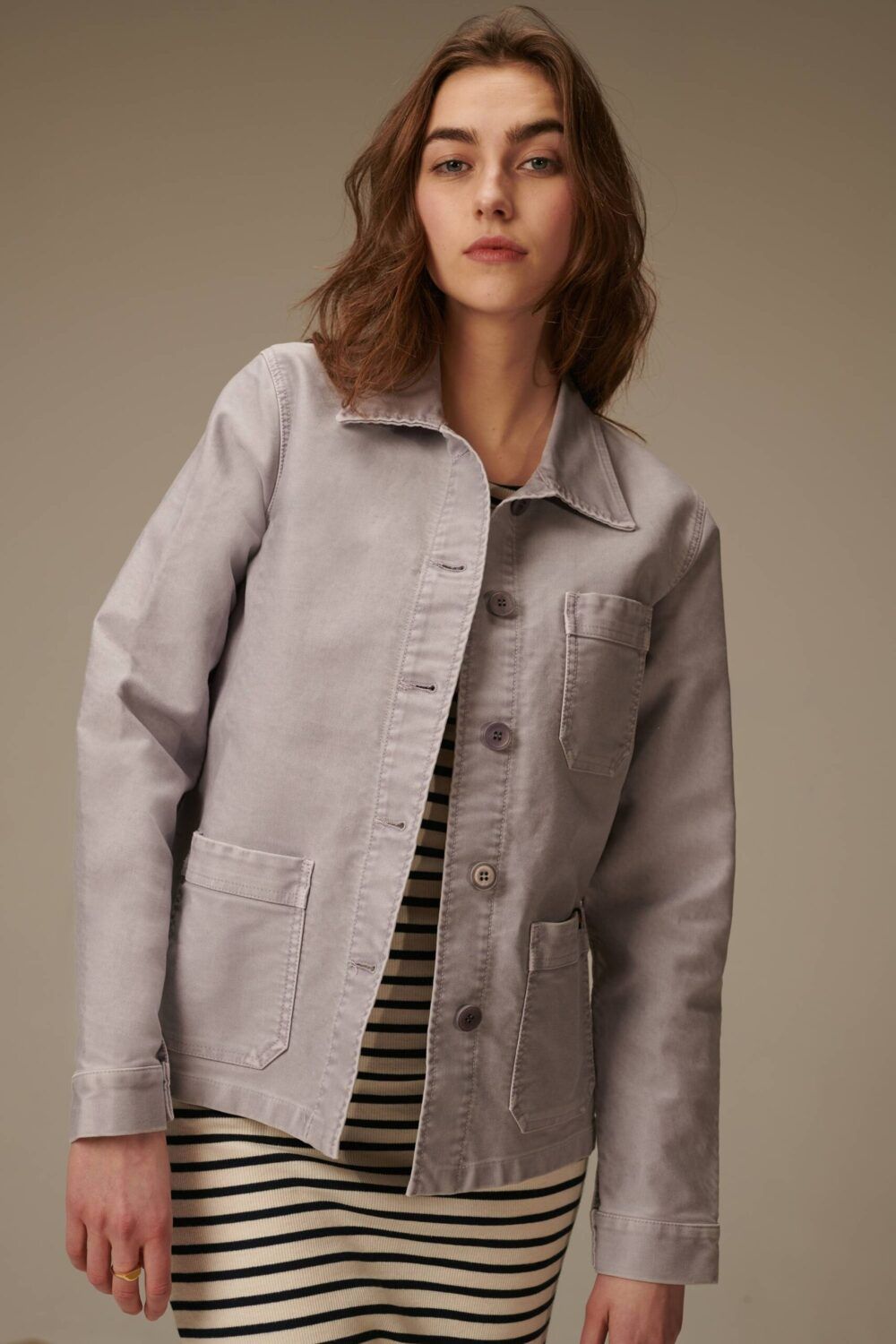 Veste de travail Vintage Washed | Le Mont Saint Michel